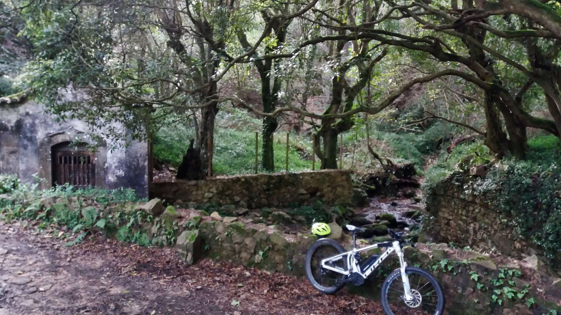 Electric mountain bike ride into the cork forest and visiting megalithic constructions