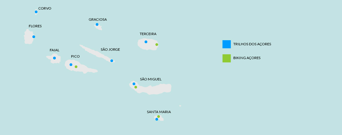 Mapa Açores