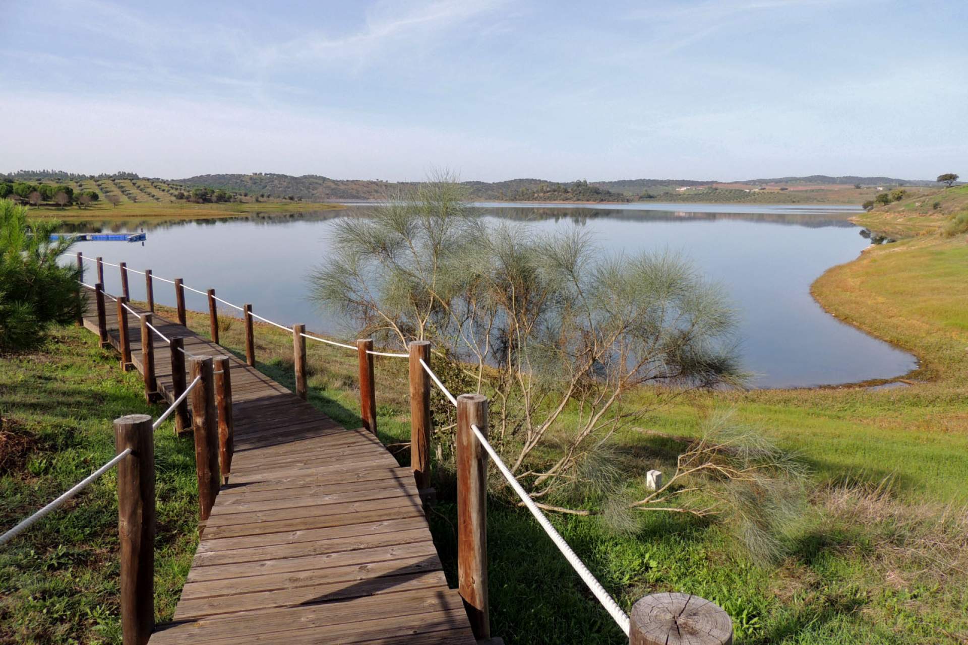 Amieira a Alqueva com o lago a Seus Pés